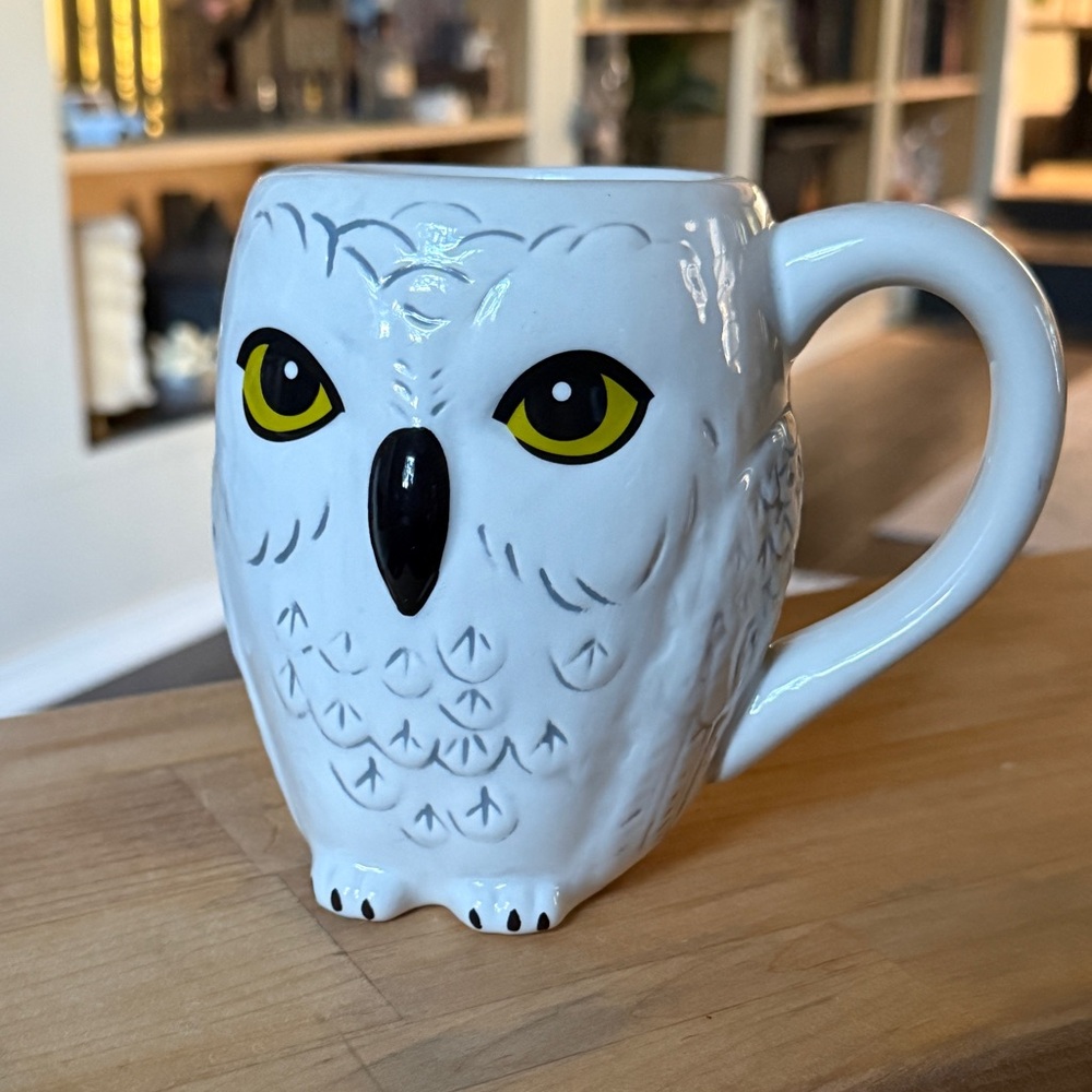 BOGO Harry Potter hedwig White Owl Ceramic Mug